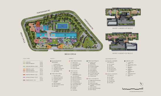 Bloomsbury Residences - site plan