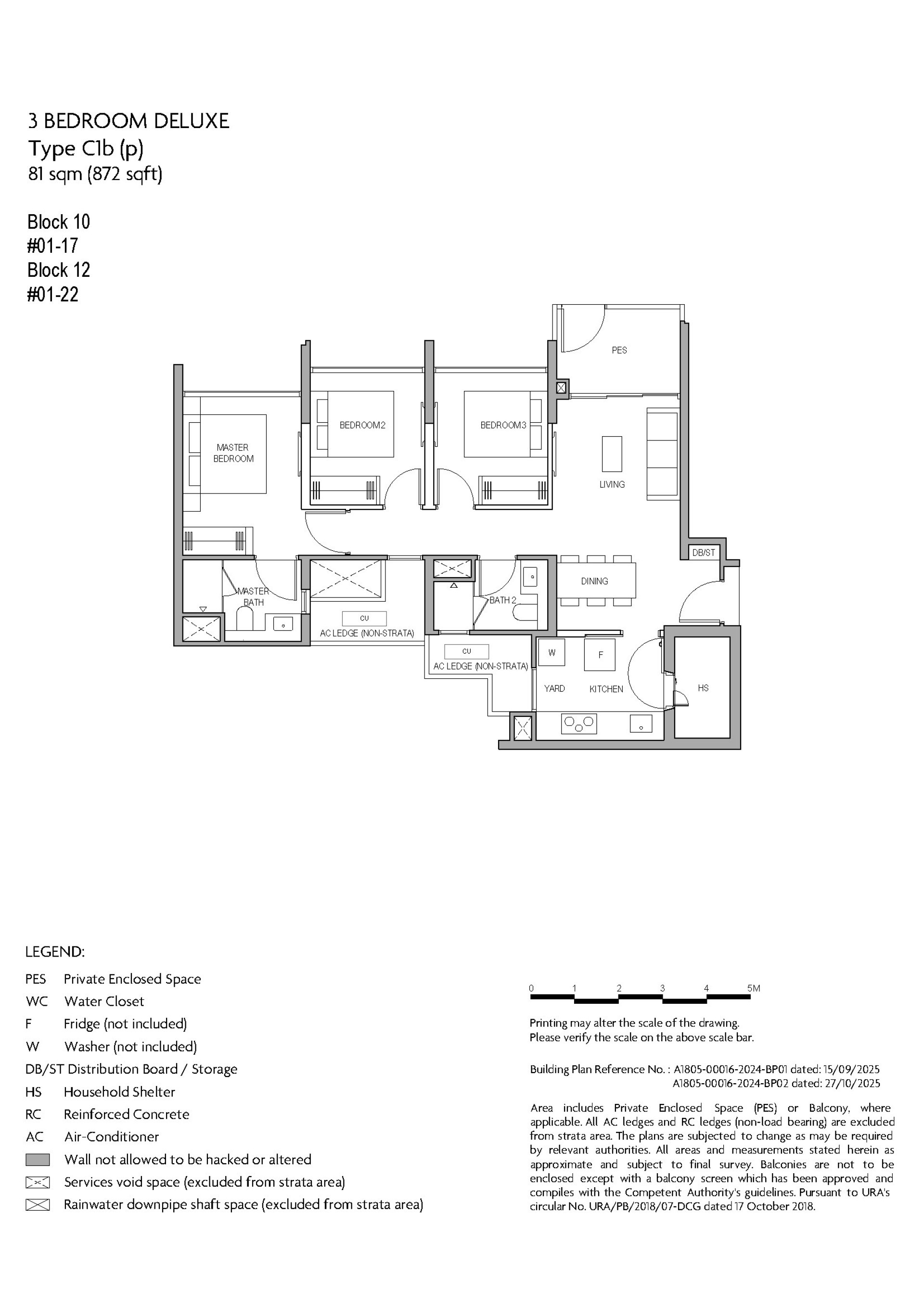 Coastal Cabana floor plan 4