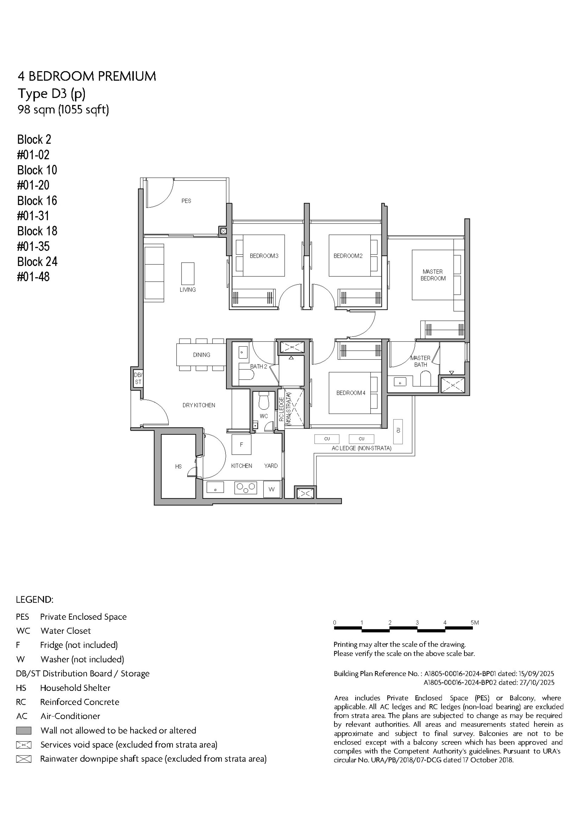 Coastal Cabana floor plan 14
