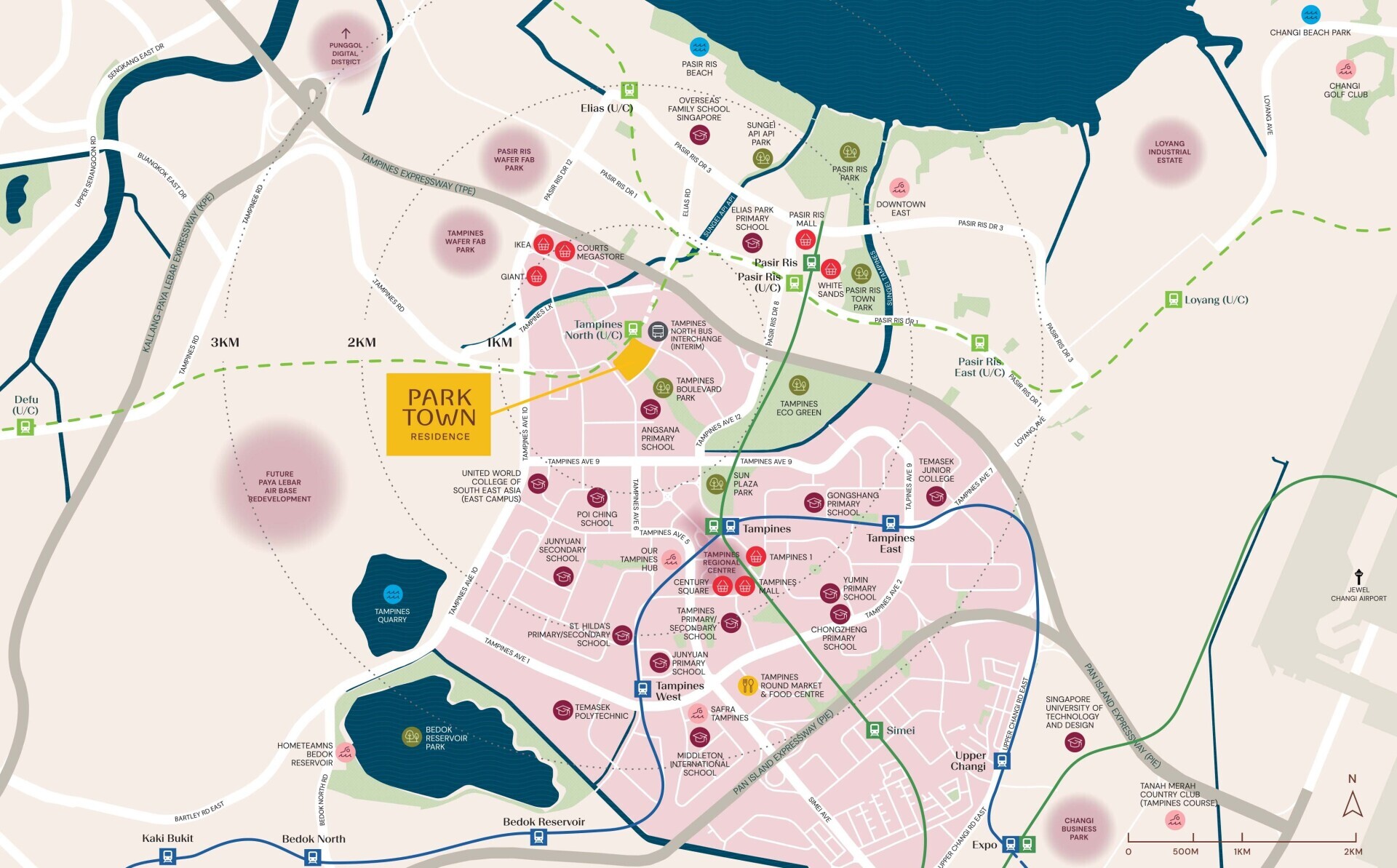 Parktown Residence - location map