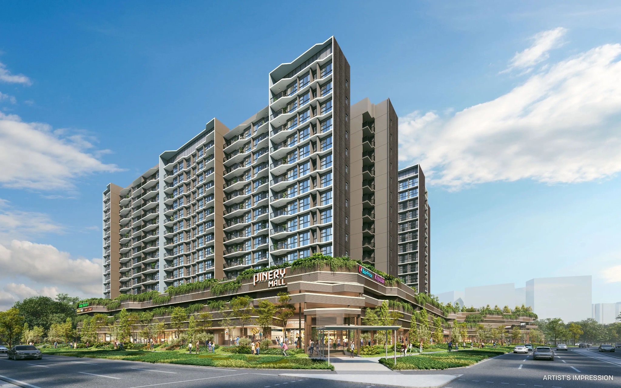 Pinery Residences new launch nearby Tampines West MRT