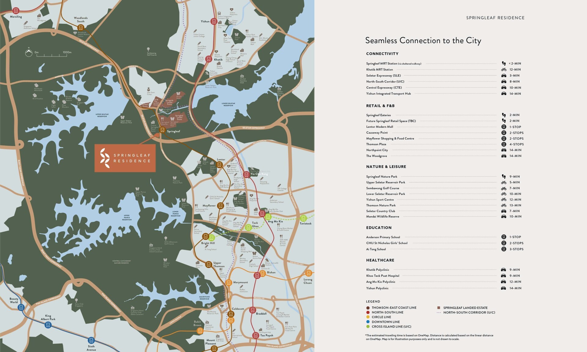 Springleaf Residence location map
