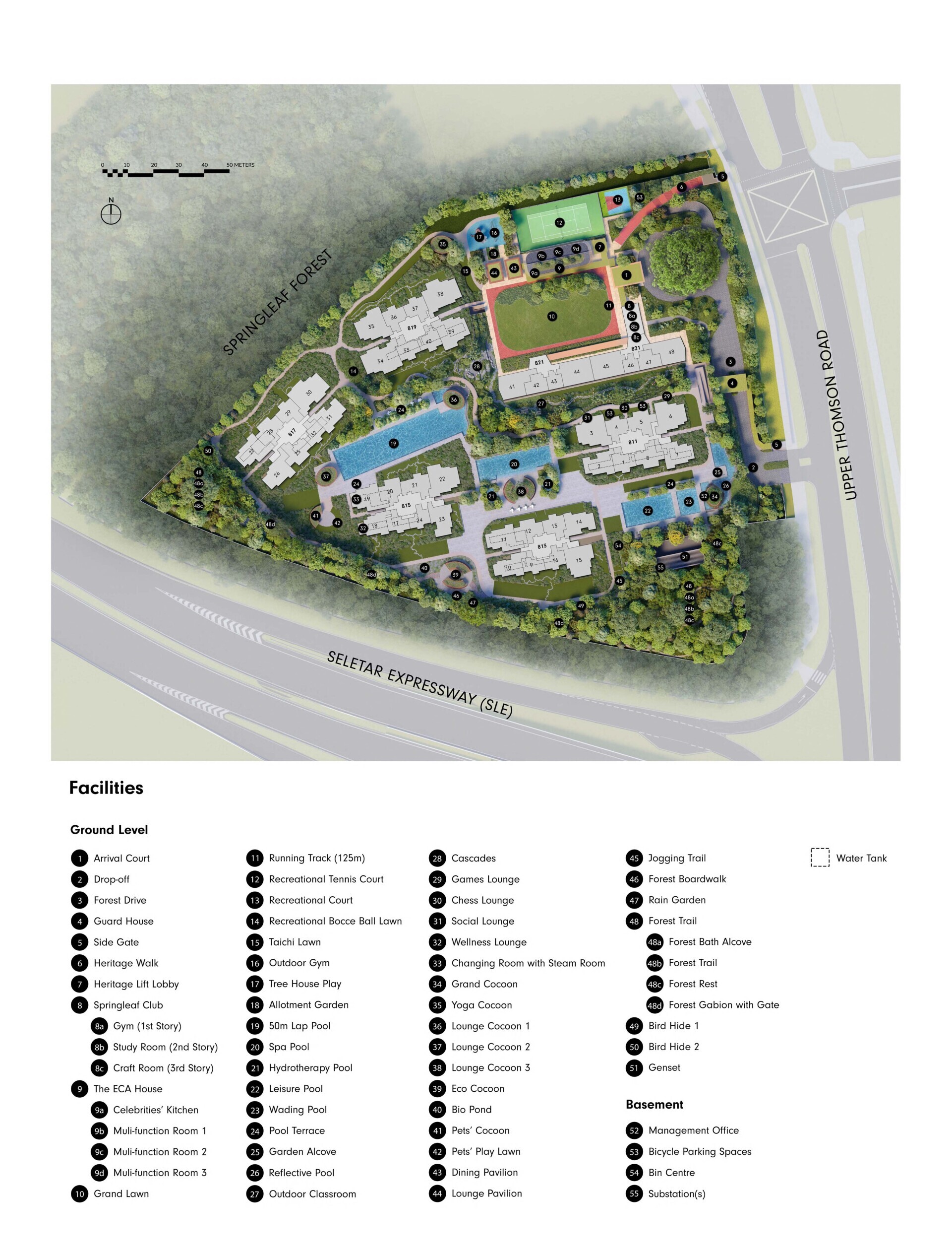 Springleaf Residence siteplan