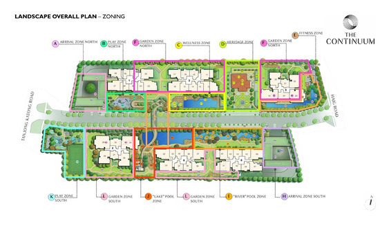 The Continuum - site plan
